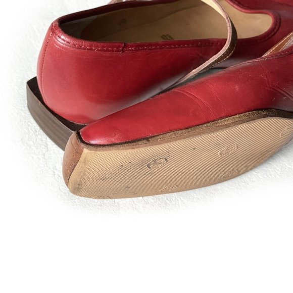 ROBERT CLERGERIE Vintage Square Toe Square Heel Mary Janes - Picture 11 of 14